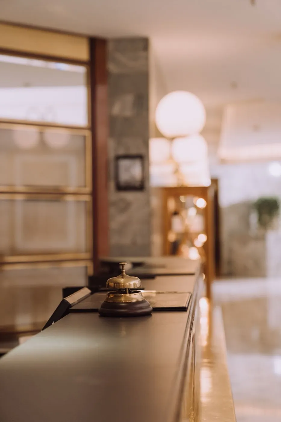 Hotel front desk